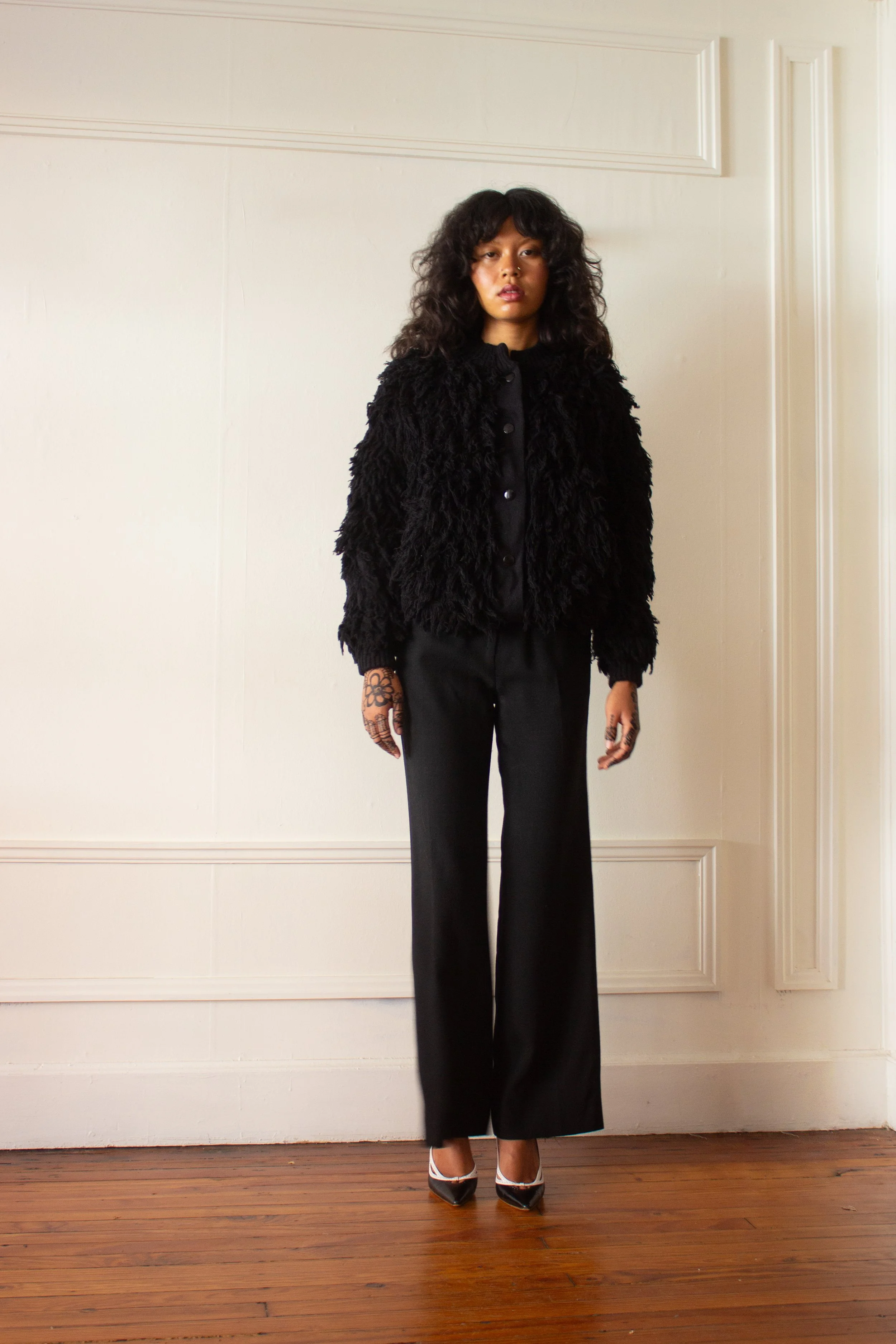 1970s Arissa French String Shag Jacket — Wayward Collection